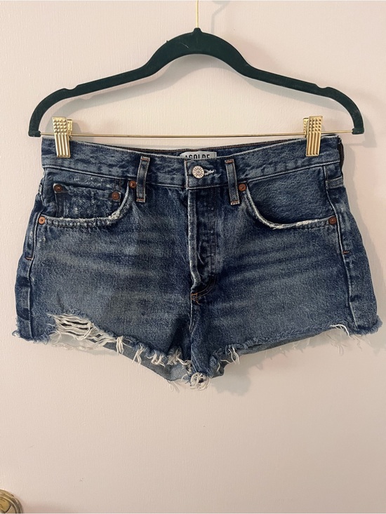 Agolde Pants - Agolde Distressed Jean Shorts Denim Cutoff Button Fly Size 26